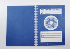 Blue My Story Daily Journal