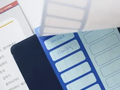 Blue Vocabulary Notepad