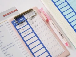 Blue Vocabulary Notepad