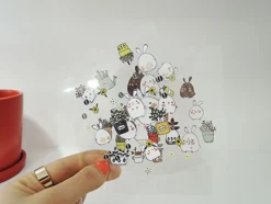 Bonny Bunny Hanji Sticker Set