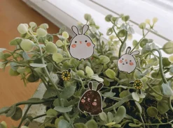 Bonny Bunny Hanji Sticker Set