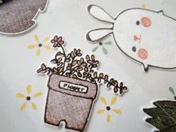 Bonny Bunny Hanji Sticker Set
