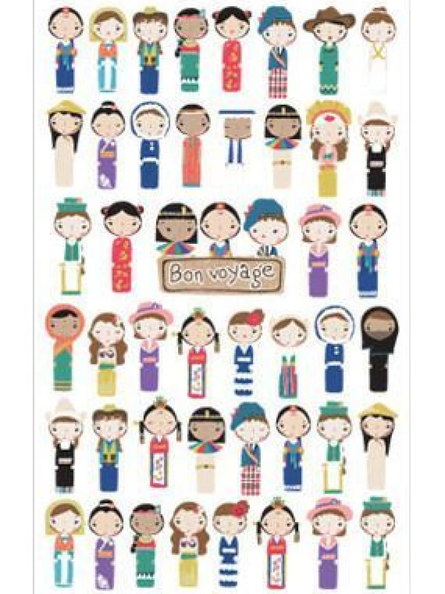 Bon Voyage Deco Sticker v2