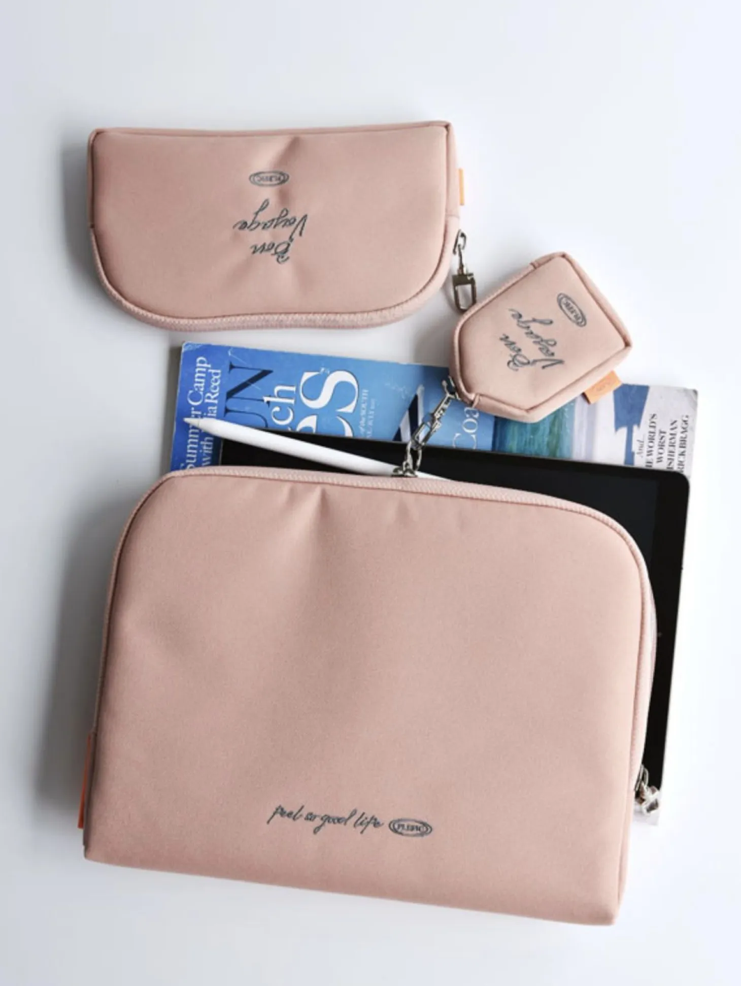 Bon Voyage 11 in. Fabric Sleeve