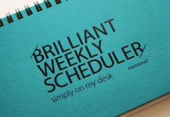 Brilliant Weekly Scheduler