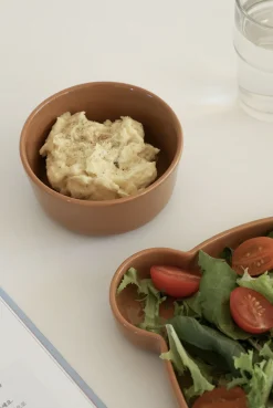Brown Cozy Bear Bowl & Plate Set