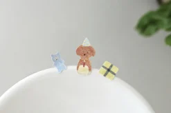 Brown Puppy's Life Deco Sticker