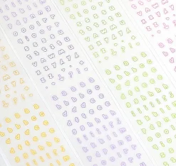 Bubble Alphabet Kiss Cut Tape