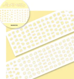 Bubble Alphabet Kiss Cut Tape