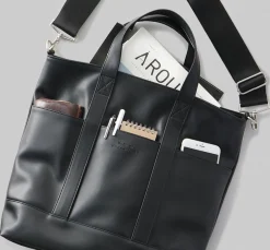 Bubilian Leather Tote Bag