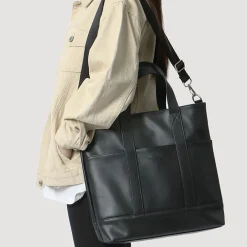 Bubilian Leather Tote Bag