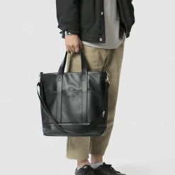 Bubilian Leather Tote Bag