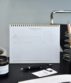 Bucket Book Tracker Calendar