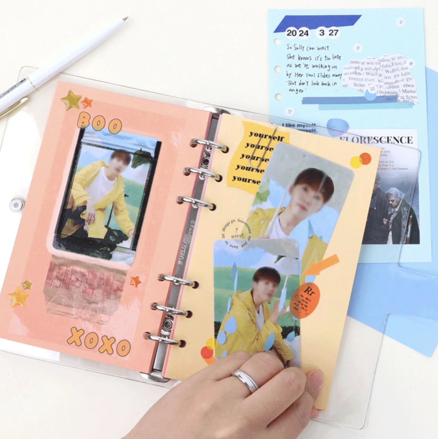Bulk 6 Ring A6 Colorful Note Refill