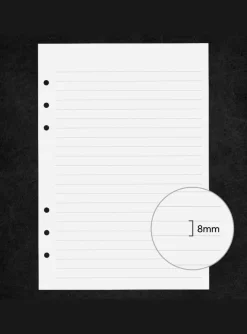 Bulk 6 Ring A5 Note Refill