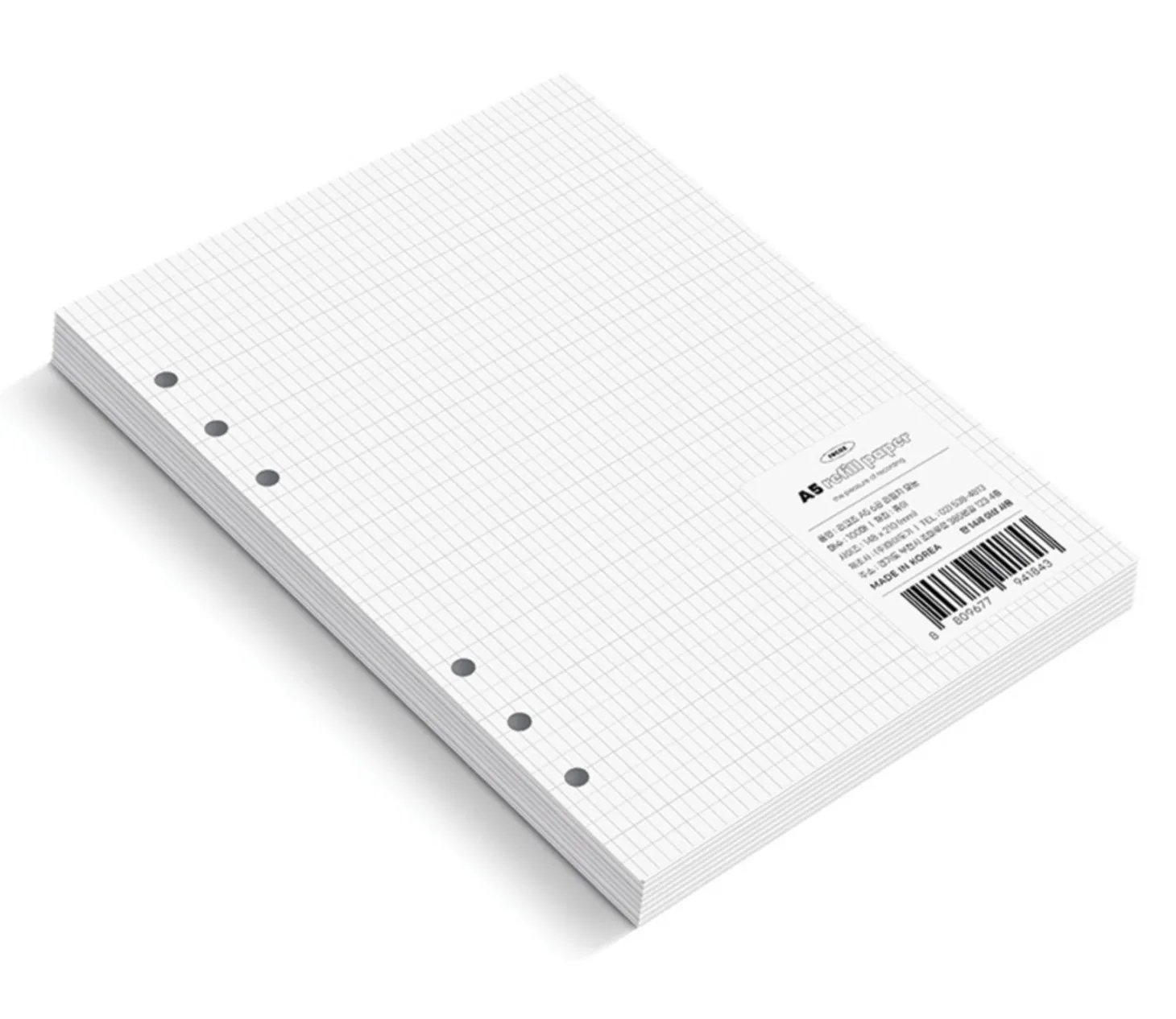 Bulk 6 Ring A5 Note Refill
