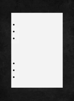 Bulk 6 Ring A5 Note Refill