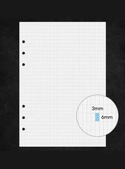 Bulk 6 Ring A5 Note Refill