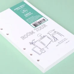 Bulk 6 Ring A6 Plain Note Refill