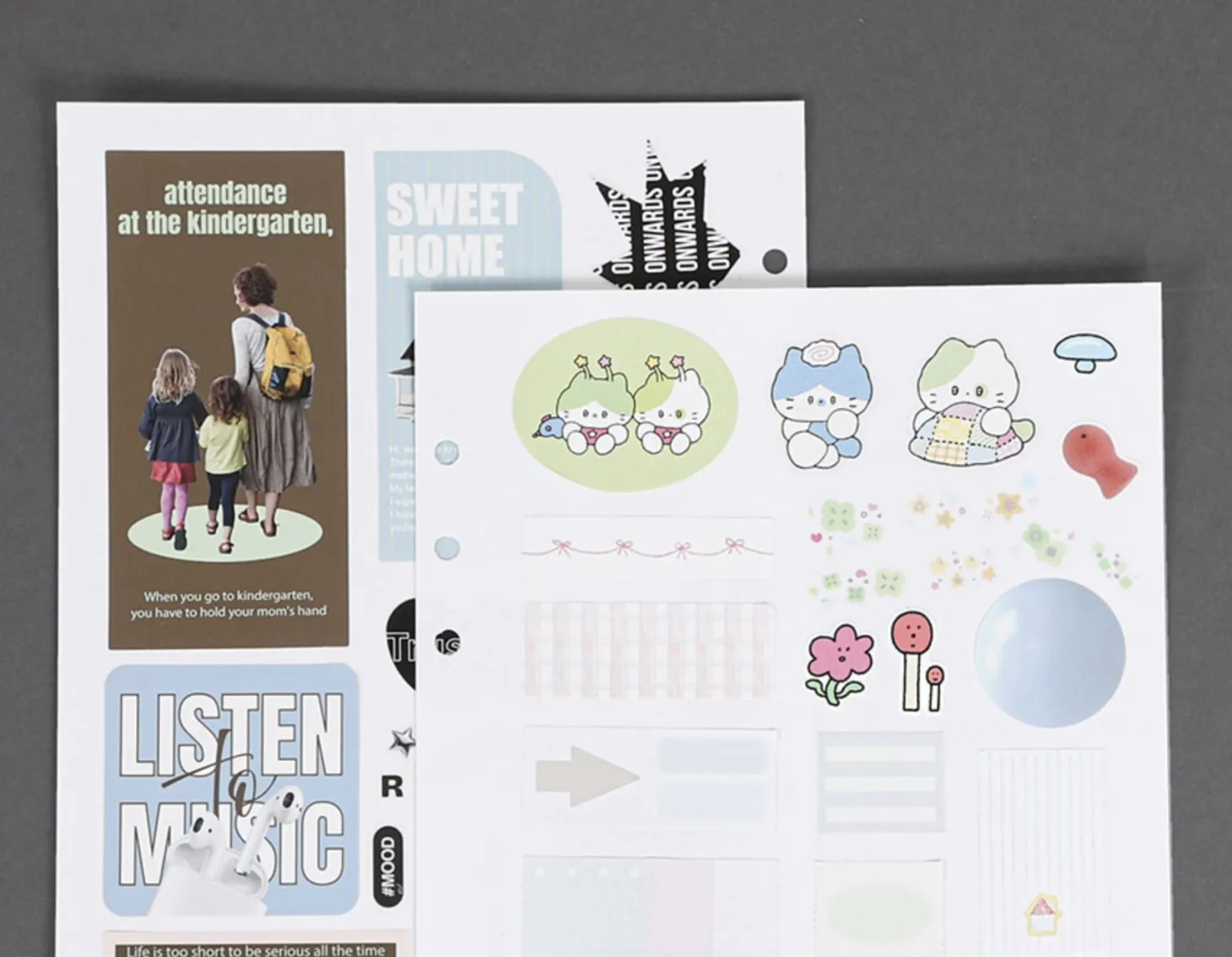 Bulk Sticker Book 6 Ring A6 Refill