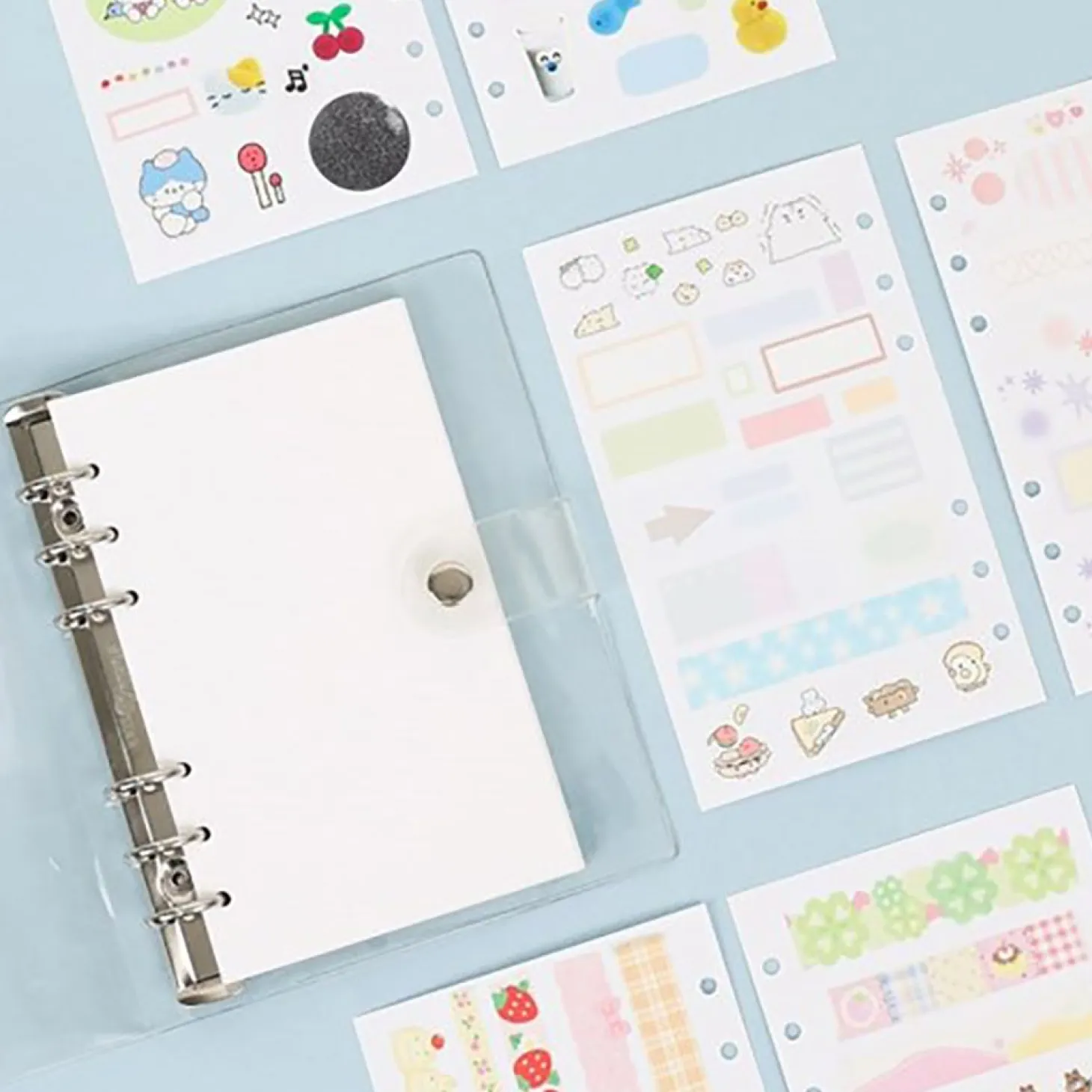 Bulk Sticker Book 6 Ring A6 Refill