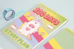 Bunny 100 Days Study Planner