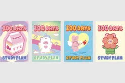 Bunny 100 Days Study Planner