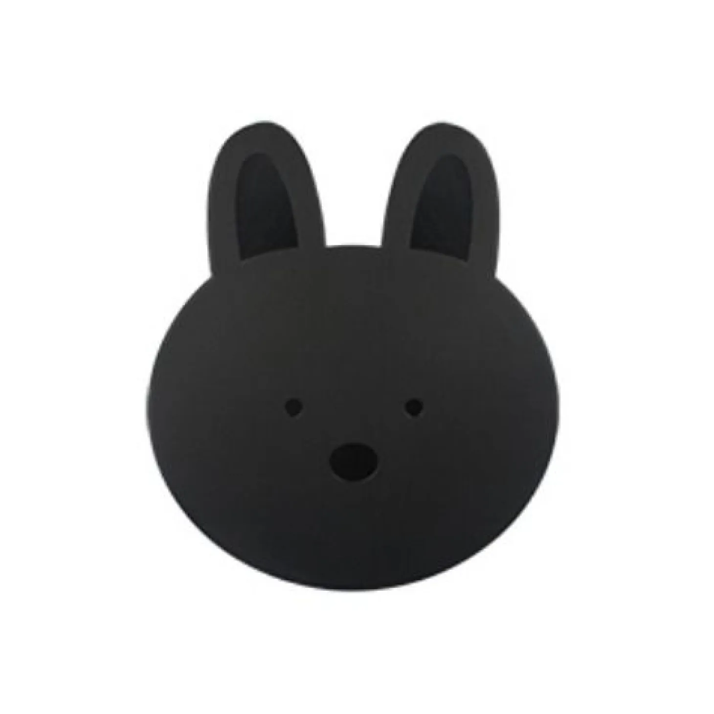 Bunny Vegan Leather Mouse Pad