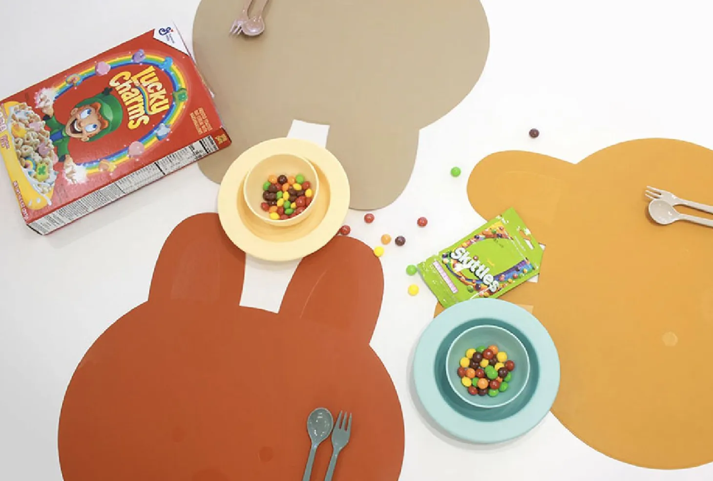 Bunny Vegan Leather Placemat
