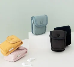 Button Earphone Pouch