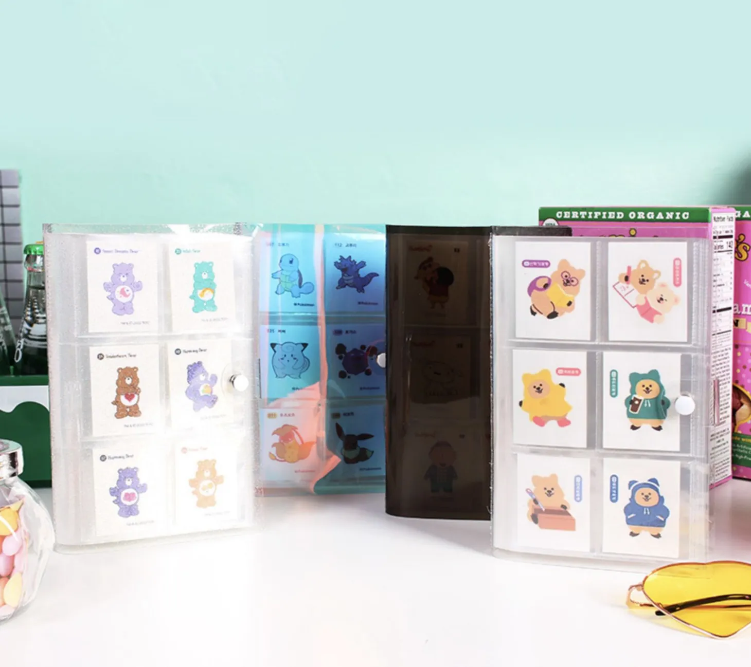 Button PVC Mini Size Photo Album