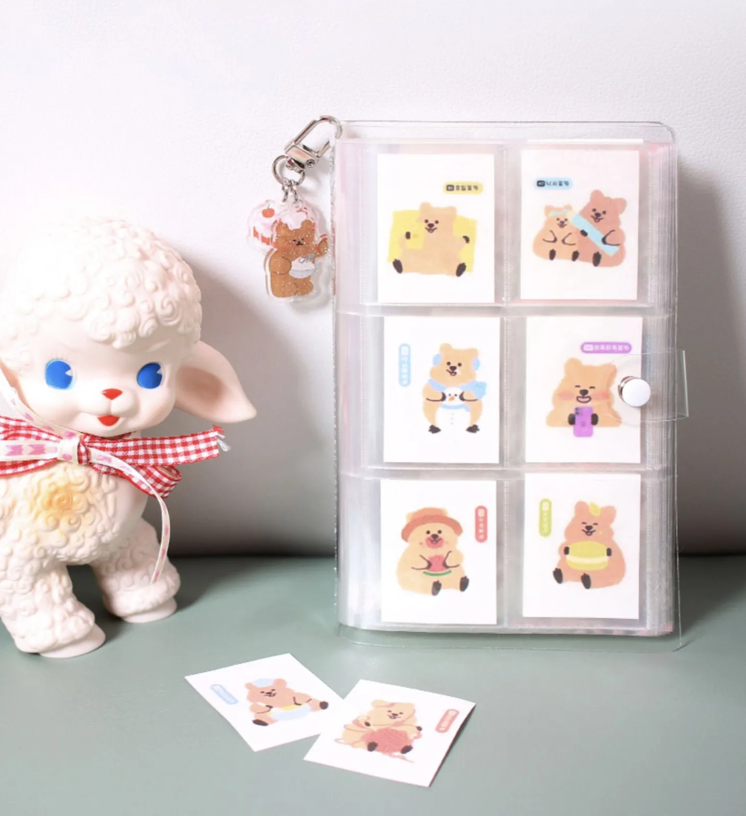 Button PVC Mini Size Photo Album
