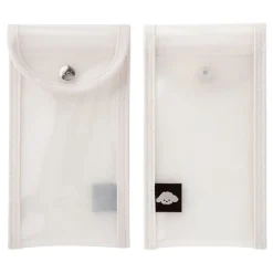 Button Translucent Pen Pouch