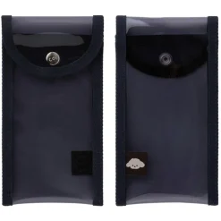 Button Translucent Pen Pouch