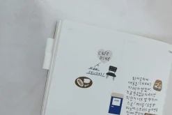Cafe Blue Deco Sticker