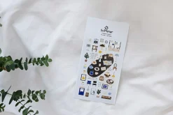 Cafe Blue Deco Sticker