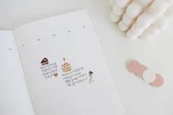 Cake is Here! Deco Sticker