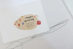Cake is Here! Deco Sticker