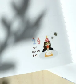 Cake is Here! Deco Sticker