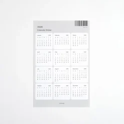 2026 Calendar Sticker