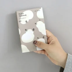 Calm Days Pocket Grid Notebook