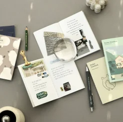 Calm Days Pocket Grid Notebook