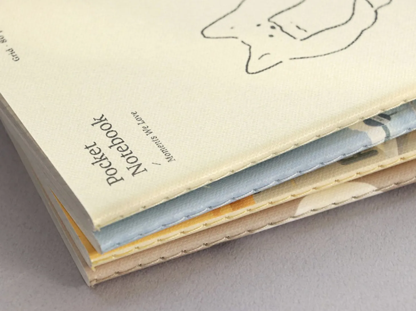 Calm Days Pocket Grid Notebook