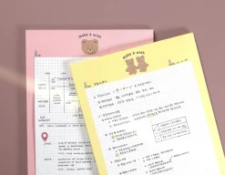 Camel Bear B5 Grid Notepad