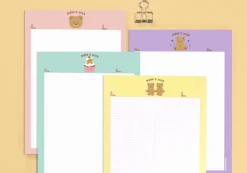Camel Bear B5 Grid Notepad