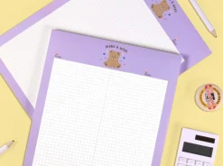 Camel Bear B5 Grid Notepad