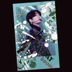 Camouflage Confetti Slim Sticker