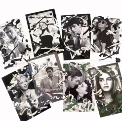 Camouflage Confetti Slim Sticker