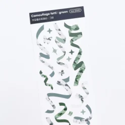 Camouflage Confetti Slim Sticker