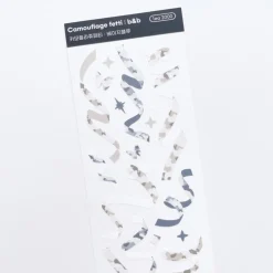 Camouflage Confetti Slim Sticker